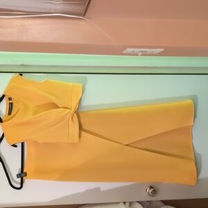 A skirt and blouse set